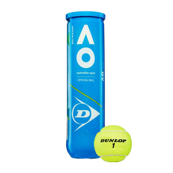 piłki tenisowe DUNLOP AUSTRALIAN OPEN  4szt. x 18 puszek (karton)