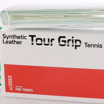 owijka tenisowa bazowa YONEX SYNTHETIC LEATHER TOUR GRIP WHITE / AC126EX