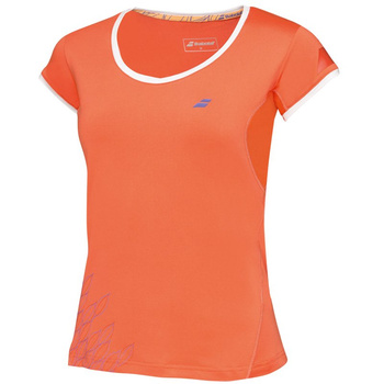 koszulka tenisowa dziewczęca BABOLAT CAP SLEEVES PERFORMANCE / 2GF16031-104