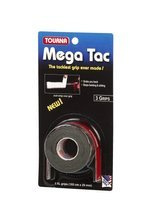 owijki tenisowe TOURNA MEGA TAC  x3sztuki / black