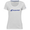 Koszulka tenisowa dziewczęca BABOLAT EXERCISE TEE GIRL White