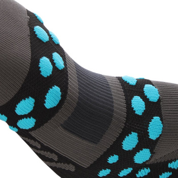 skarpety kompresyjne COMPRESSPORT RUN PRO RACING SOCKS 3D.DOT HIGH-CUT (1 para) /  RSH BLACK-BLUE 01319-204