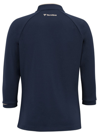 bluza tenisowa damskia 3/4Tecnifibre Thermo Zipper / marine