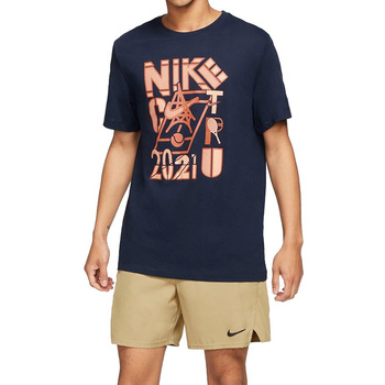 koszulka tenisowa męska NIKE COURT TEE ROLAND GARROS CLAY / DD2250-451
