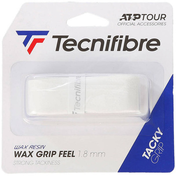 Owijka tenisowa bazowa TECNIFIBRE WAX FEEL X1 WHITE