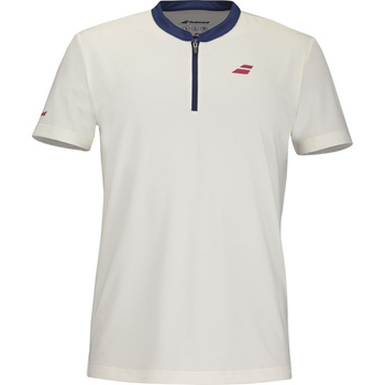 Koszulka tenisowa męska BABOLAT 150 POLO MEN  Cannoli Cream