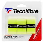 Owijki tenisowe TECNIFIBRE PRO PLAYERS ATP OVERGRIPS x3 Neon