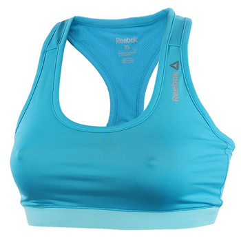 biustonosz sportowy REEBOK WORKOUT READY SHORT BRA / AY2141/ rozmiar XS wyprzedaż