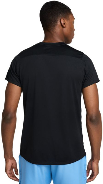 koszulka tenisowa męska NIKE COURT VICTORY BLACK /  FZ6921-010