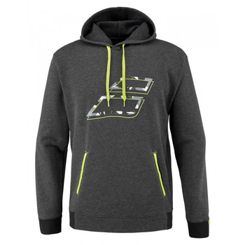 bluza tenisowa męska BABOLAT AERO HOOD SWEAT / SZARA