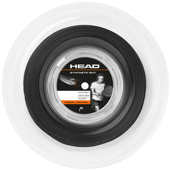 Naciąg tenisowy HEAD SYNTHETIC GUT 200M black 