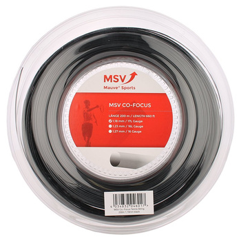 Naciąg tenisowy MSV CO.-FOCUS 200M BLACK