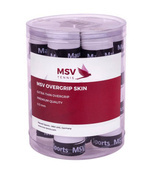 Owijki tenisowe MSV OVERGRIP SKIN PERFORATED X24 Białe