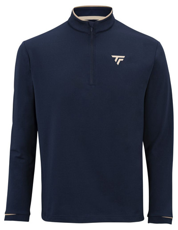bluza tenisowa męska THERMO ZIPPER / MARINE ( 21THZIP255)
