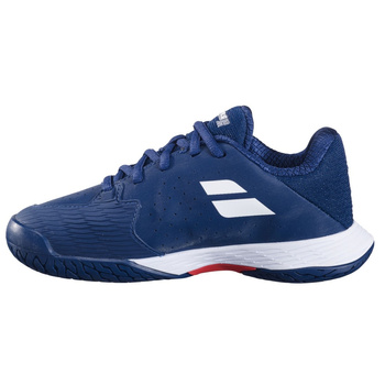 buty tenisowe dziecięce PROPULSE JR 3 ALL COURT Estate Blue/White