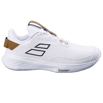 Buty tenisowe męskie BABOLAT  SFX EVO ALL COURT WIMBLEDON / White/After Dark