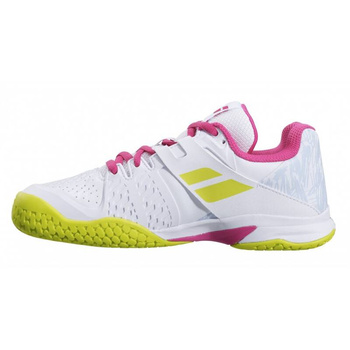 buty tenisowe dziecięce BABOLAT PROPULSE AC JUNIOR White/Red Rose