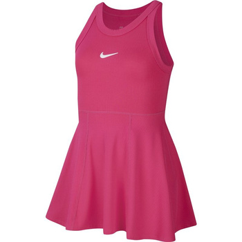 sukienka tenisowa dziewczęca NIKE COURT DRY DRESS JUNIOR  / CJ0947-616