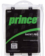 Owijka tenisowa PRINCE TACKY PRO (12 sztuk) WHITE