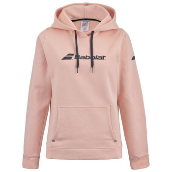 bluza tenisowa damska BABOLAT EXERCISE HOOD SWEAT Tropical Peach
