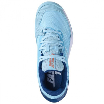 buty tenisowe juniorskie BABOLAT JET MACH 3 AC  / błękitne