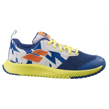 buty tenisowe juniorskie BABOLAT PULSION AC  Dark Blue/Sulphur Spring