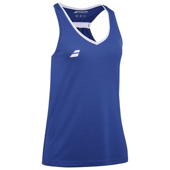 Koszulka tenisowa dziewczęca BABOLAT PLAY TANK TOP Sodalite Blue