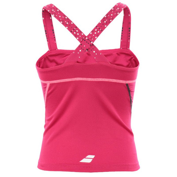 koszulka tenisowa dziewczęca BABOLAT TANK MATCH PERFORMANCE / 42S1552-127