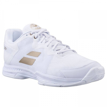 buty tenisowe męskie BABOLAT  SFX3 AC WIMBLEDON, White-Gold