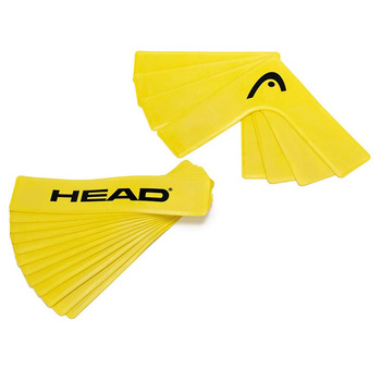 linie treningowe na kort  tenisowy HEAD COURT LINES/EDGES - 16 sztuk /  287531