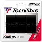 owijki tenisowe TECNIFIBRE PRO PLAYERS ATP OVERGRIPS x3 BLACK