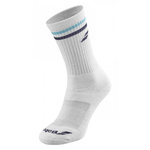 skarpety tenisowe BABOLAT TEAM SINGLE SOCKS / White/Estate Blue