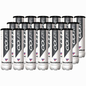 Piłki tenisowe TECNIFIBRE COURT 4szt. x 18 / karton