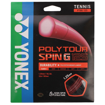 naciąg tenisowy YONEX POLY TOUR SPIN G 125 / PTGG125