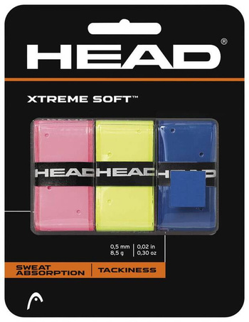 Owijki tenisowe HEAD XTREME SOFT X3 MIX / 285104