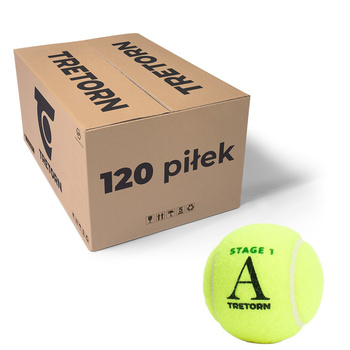 Piłki tenisowe TRETORN ACADEMY GREEN ST1  (120SZT) 