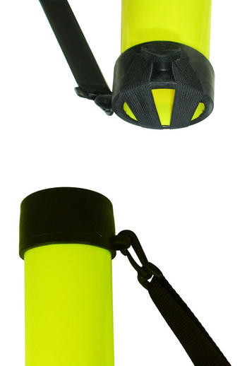 Tuba do zbierania piłek PRO"S PRO BALL TUBE (na 18piłek ) / lime