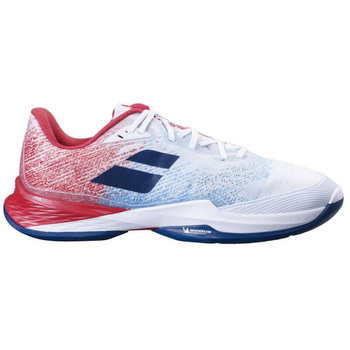 buty tenisowe męskie BABOLAT JET MACH 3  ALL COURT WHITE/E. BLUE
