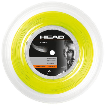Naciąg tenisowy HEAD LYNX (REEL 200M) YELLOW / 281794 YW