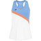 Koszulka tenisowa dziewczęca BABOLAT PLAY TANK TOP White/Blithe Blue