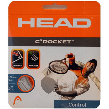 Naciąg tenisowy  HEAD C3 ROCKET 12 white / WH 281018