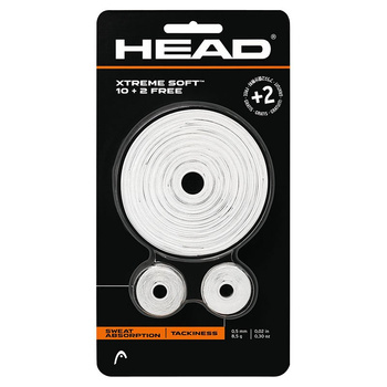 Owijki tenisowe HEAD XTREMESOFT 10 + 2 / 285036-WH
