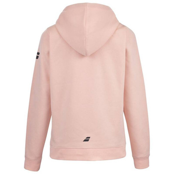 bluza tenisowa damska BABOLAT EXERCISE HOOD SWEAT Tropical Peach