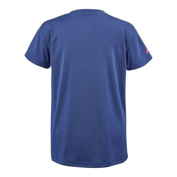 koszulka tenisowa chłopięca BABOLAT EXERCISE GRAPHIC TEE BOY Estate Blue
