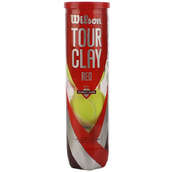 piłki tenisowe WILSON TOUR RED CLAY - karton 18 x 4szt. / WRT110800