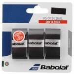 Owijki tenisowe BABOLAT VS GRIP ORIGINAL x3 / czarne 