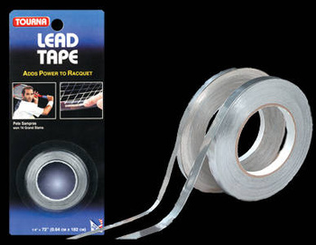 obciążniki do regulacji wagi rakiety-taśma ołowiana TOURNA LEAD TAPE 1/4X72