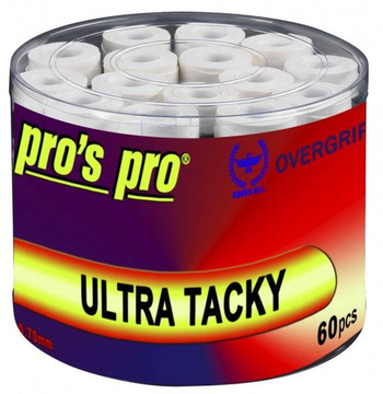 owijki tenisowe PRO'S PRO ULTRA TACKY  x60 / białe