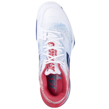 buty tenisowe męskie BABOLAT JET MACH 3  ALL COURT WHITE/E. BLUE