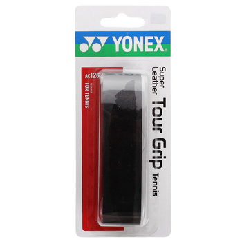 Owijki tenisowe bazowa YONEX SUPER LEATHER TOUR GRIP BK / TOY-018